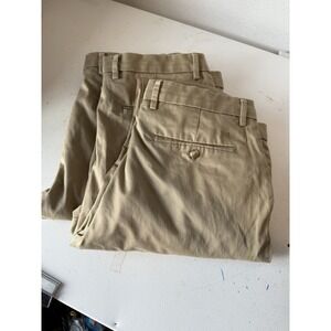 3 Pairs Dockers Khaki Athletic Comfort Pants. 38x29 Lot READ DESCRIPTION Levi's